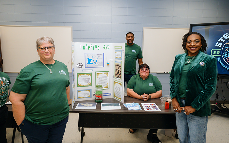 Educators presenting