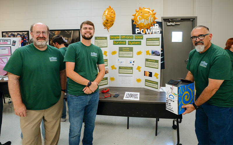 Educators presenting