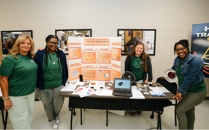 Educators presenting