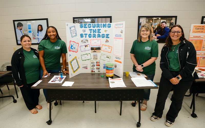 Educators presenting