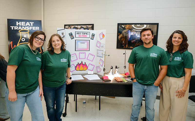 Educators presenting