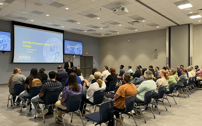 Educators on field trip