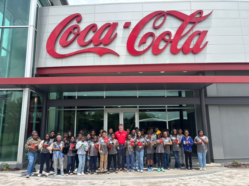 Students on field trip