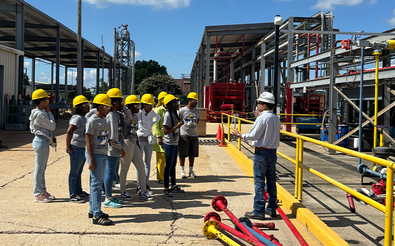 Students on field trips