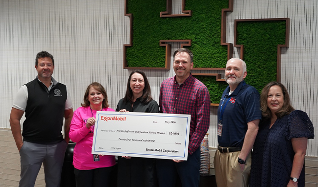 Hardin-Jefferson-ISD-receives-Community-Investment-to-support-educational-opportunities