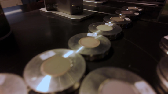 Researching rock samples